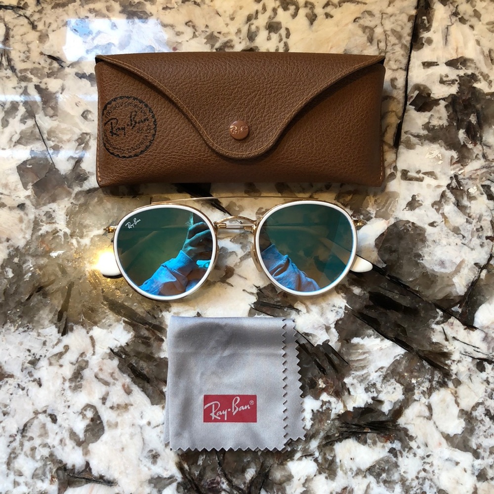 Ray Ban Round Double Bridge Sunnies